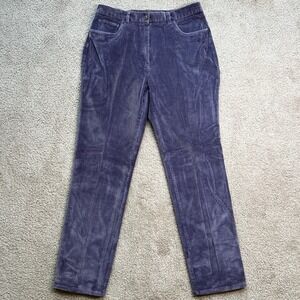 Vintage Lauren Ralph Lauren women's corduroy Lavander‎ Purple Straight Pants 12